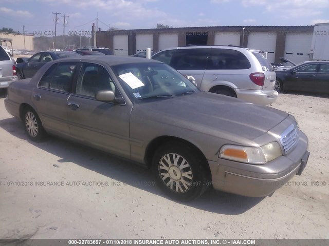 2FAFP74W73X161230 - 2003 FORD CROWN VICTORIA LX GOLD photo 1