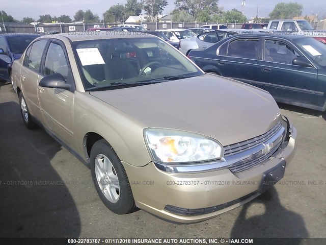 1G1ZT528X4F181988 - 2004 CHEVROLET MALIBU LS GOLD photo 1
