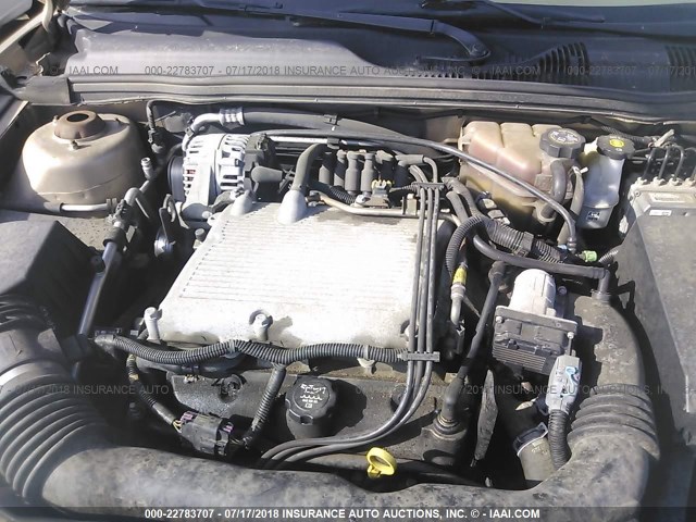 1G1ZT528X4F181988 - 2004 CHEVROLET MALIBU LS GOLD photo 10