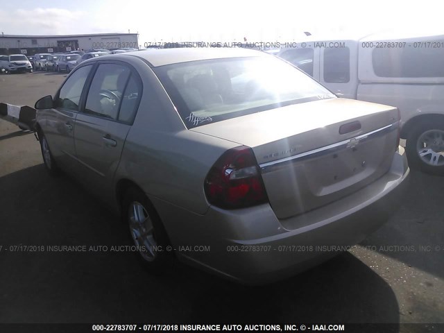 1G1ZT528X4F181988 - 2004 CHEVROLET MALIBU LS GOLD photo 3
