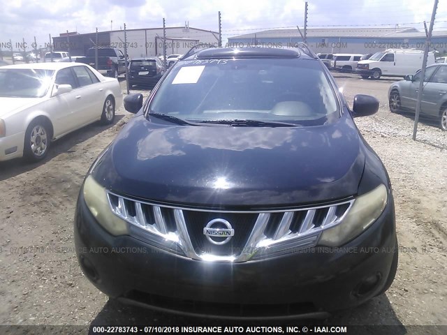 JN8AZ18W99W127269 - 2009 NISSAN MURANO S/SL/LE BEIGE photo 6