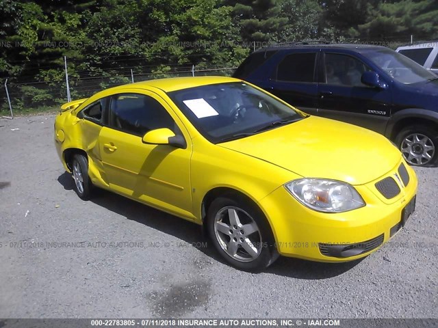 1G2AL18F287234769 - 2008 PONTIAC G5 YELLOW photo 1