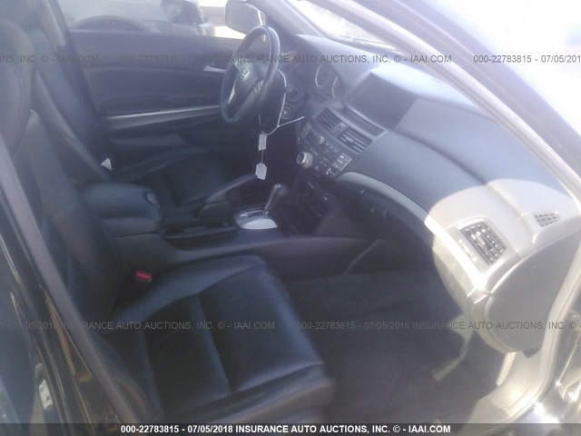 1HGCP2F82AA014464 - 2010 HONDA ACCORD EXL BLACK photo 5