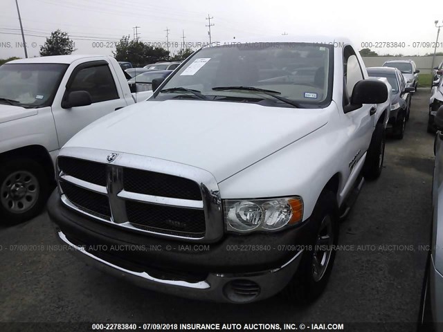 1D7HA16K93J507482 - 2003 DODGE RAM 1500 ST WHITE photo 2