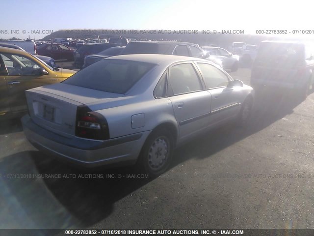 YV1TS94DXY1080447 - 2000 VOLVO S80 SILVER photo 4