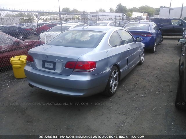 WBAWV5C55AP098741 - 2010 BMW 328 XI SULEV Light Blue photo 4