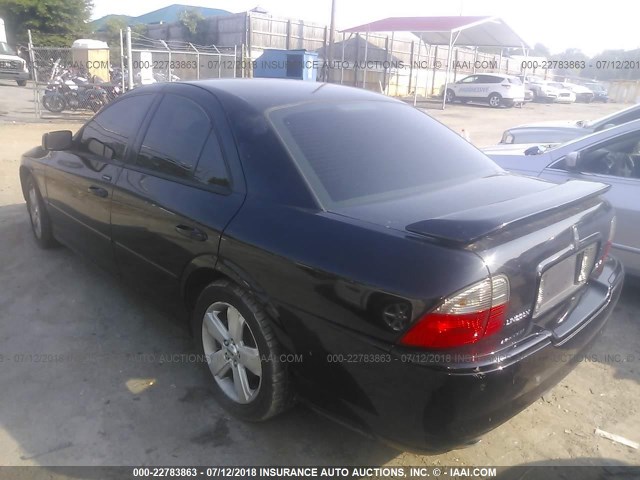 1LNFM87A36Y615773 - 2006 LINCOLN LS 黑色 照片 3