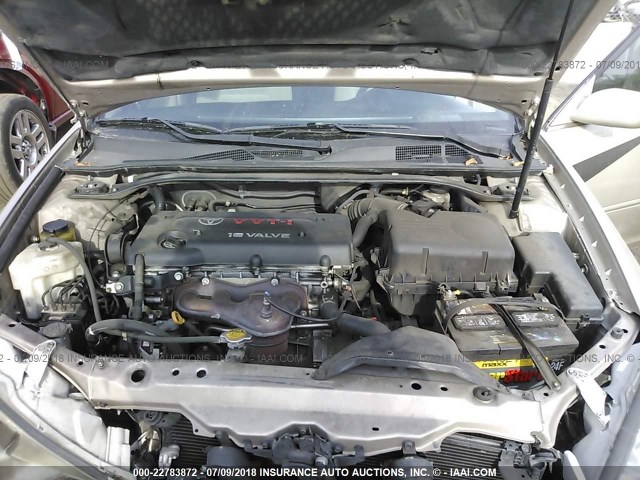 4T1BE32K45U067125 - 2005 TOYOTA CAMRY LE/XLE/SE 米色 照片 10
