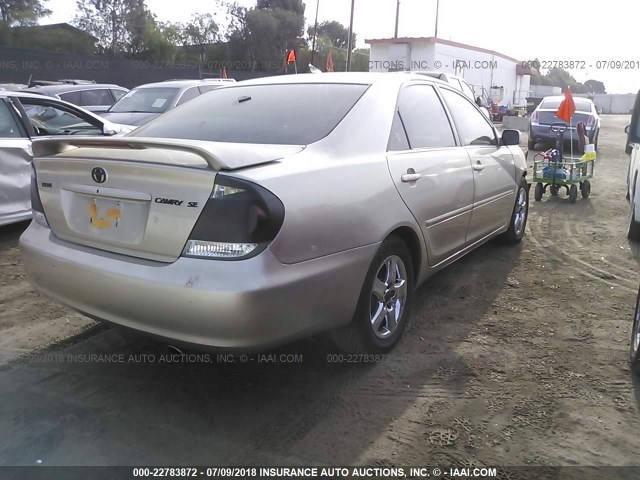 4T1BE32K45U067125 - 2005 TOYOTA CAMRY LE/XLE/SE 米色 照片 4