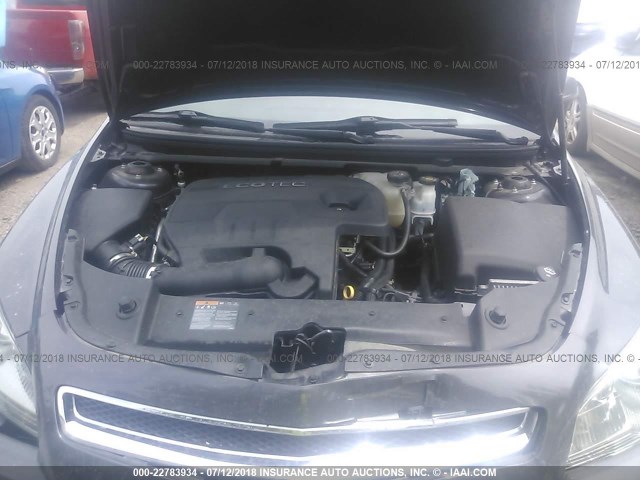 1G1ZC5EB1AF319274 - 2010 CHEVROLET MALIBU 1LT 灰色 照片 10