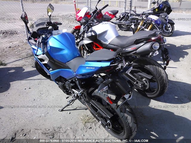 JKAEXKH15JDA09939 - 2018 KAWASAKI   BLUE photo 3