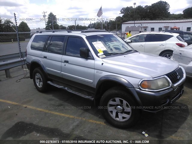 JA4LS31R02P007041 - 2002 MITSUBISHI MONTERO SPORT XLS SILVER photo 1