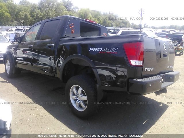 1N6BA0EC9AN310089 - 2010 NISSAN TITAN XE/SE/LE/PRO-4X BLACK photo 3