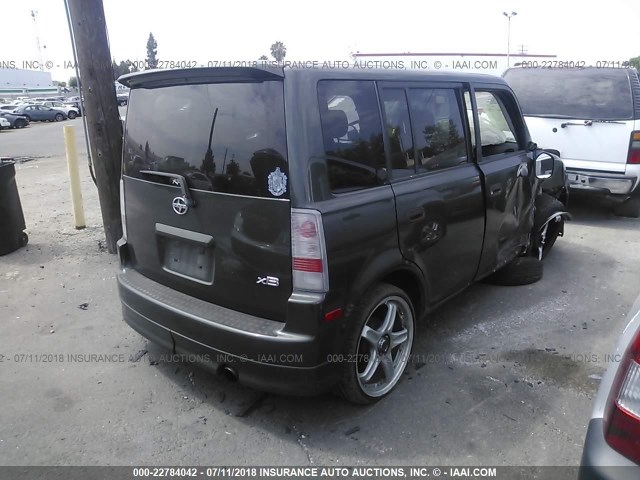 JTLKT324040138262 - 2004 TOYOTA SCION XB Boz foto 4