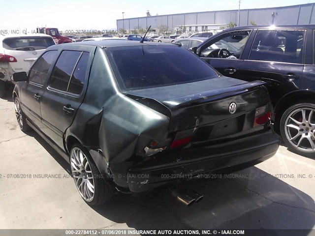 3VWTD61H8WM238920 - 1998 VOLKSWAGEN JETTA GLX GREEN photo 3