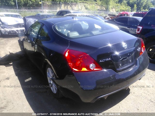 1N4BL24E18C269397 - 2008 NISSAN ALTIMA 3.5SE BLACK photo 3