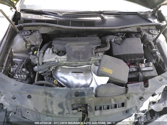 4T1BF1FK0FU045040 - 2015 TOYOTA CAMRY LE/XLE/SE/XSE BROWN photo 10