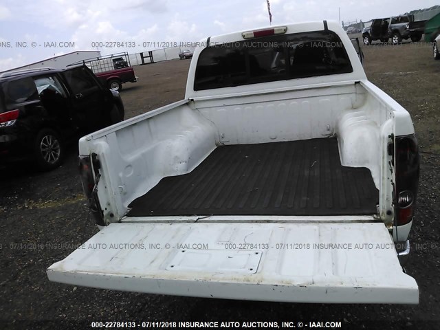 1GTCS43E488185091 - 2008 GMC CANYON SLE/SLT WHITE photo 8