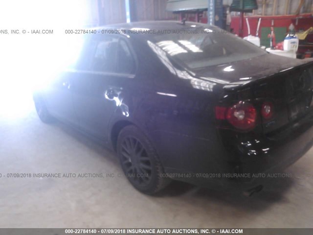 3VWRA71K19M086679 - 2009 VOLKSWAGEN JETTA WOLFSBURG 黑色 照片 3