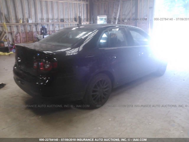 3VWRA71K19M086679 - 2009 VOLKSWAGEN JETTA WOLFSBURG 黑色 照片 4