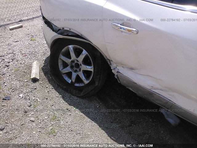 5GALRBED3AJ116087 - 2010 BUICK ENCLAVE CXL 白色 照片 6