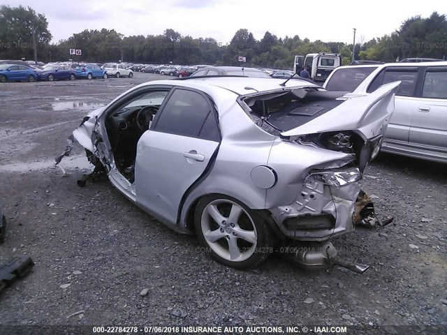 1YVHP80D165M08903 - 2006 MAZDA 6 S SILVER photo 3