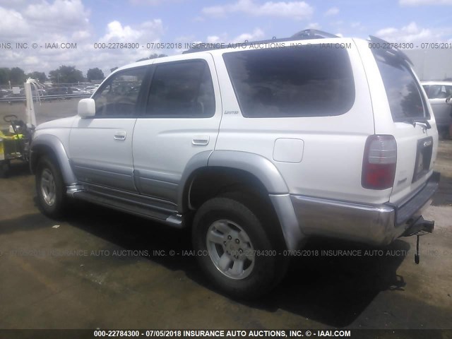 JT3HN87R6T0045797 - 1996 TOYOTA 4RUNNER LIMITED WHITE photo 3