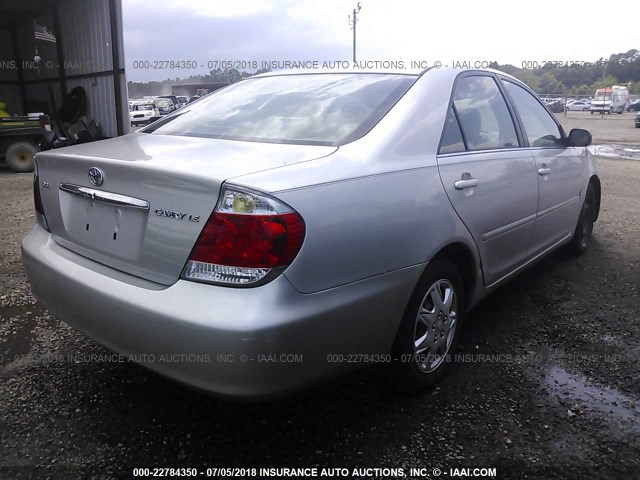 4T1BE32K46U154900 - 2006 TOYOTA CAMRY LE/XLE/SE 银色 照片 4