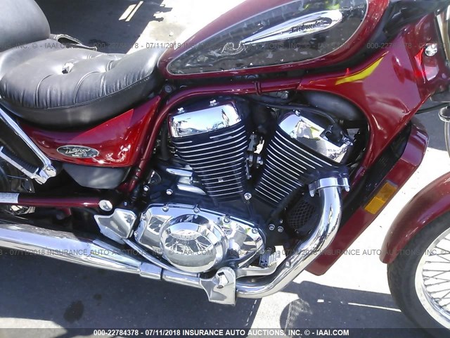 JS1VS52A8Y2102000 - 2000 SUZUKI VS800 GLP RED photo 8
