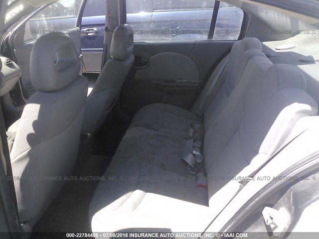1G8AJ52FX3Z178072 - 2003 SATURN ION LEVEL 2 WHITE photo 8