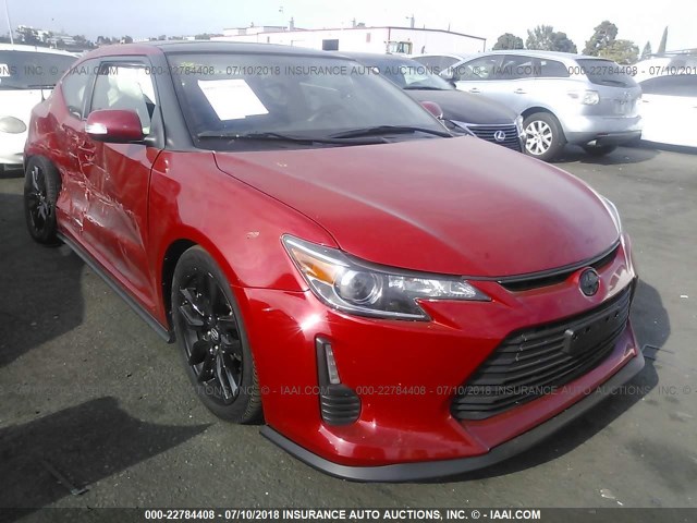 JTKJF5C73GJ026050 - 2016 TOYOTA SCION TC 红色 照片 1