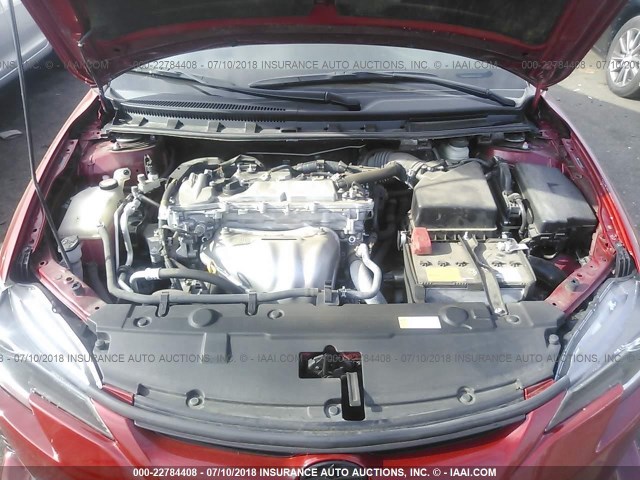 JTKJF5C73GJ026050 - 2016 TOYOTA SCION TC 红色 照片 10