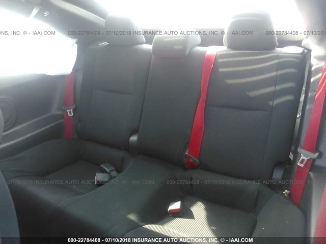 JTKJF5C73GJ026050 - 2016 TOYOTA SCION TC 红色 照片 8