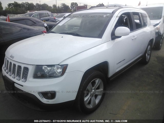 1C4NJCEA3FD274929 - 2015 JEEP COMPASS LATITUDE 白色 照片 2