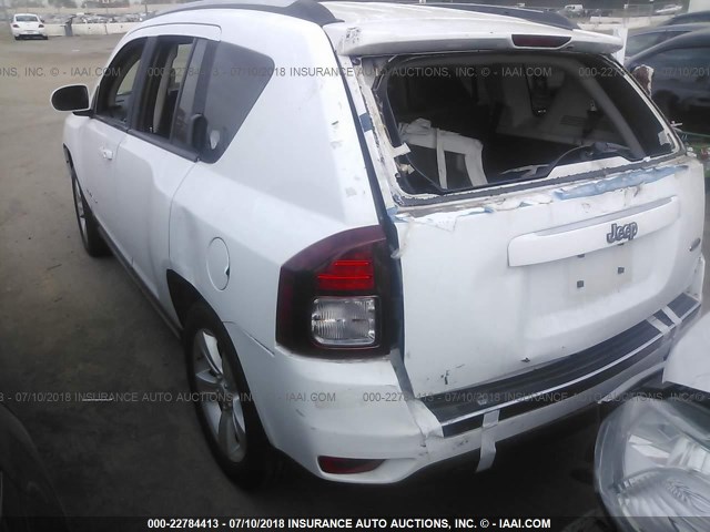 1C4NJCEA3FD274929 - 2015 JEEP COMPASS LATITUDE 白色 照片 3