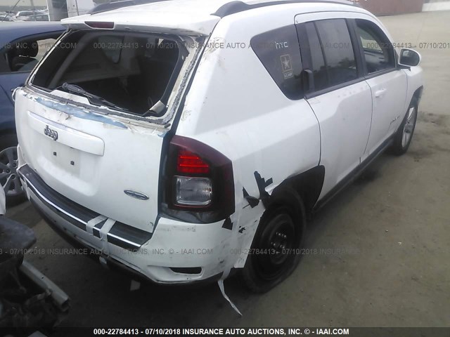 1C4NJCEA3FD274929 - 2015 JEEP COMPASS LATITUDE 白色 照片 4
