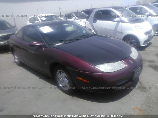 1G8ZY14722Z197615 - 2002 SATURN SC2 BLACK photo 1
