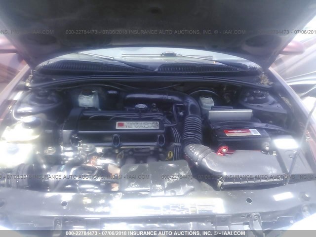 1G8ZY14722Z197615 - 2002 SATURN SC2 BLACK photo 10