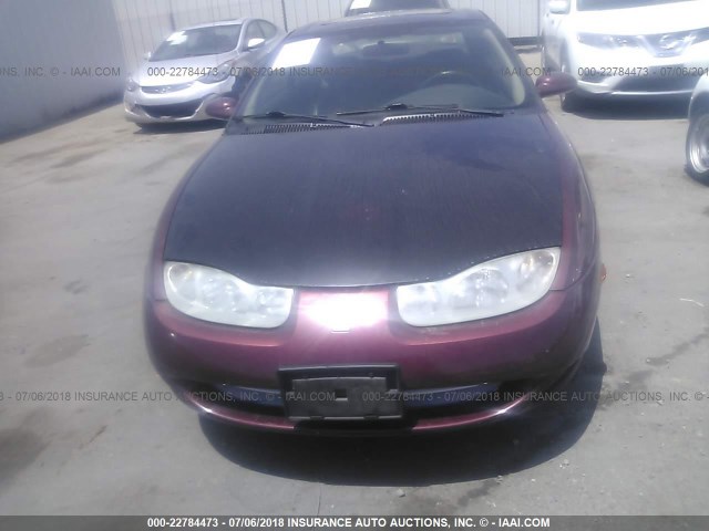 1G8ZY14722Z197615 - 2002 SATURN SC2 BLACK photo 6
