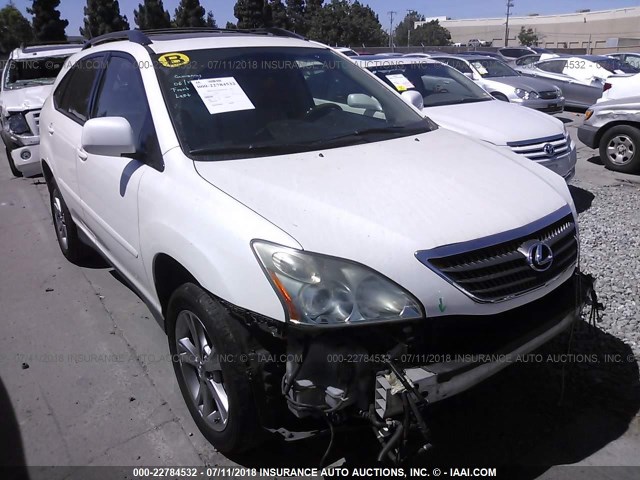 JTJHW31U260035200 - 2006 LEXUS RX 400 WHITE photo 1