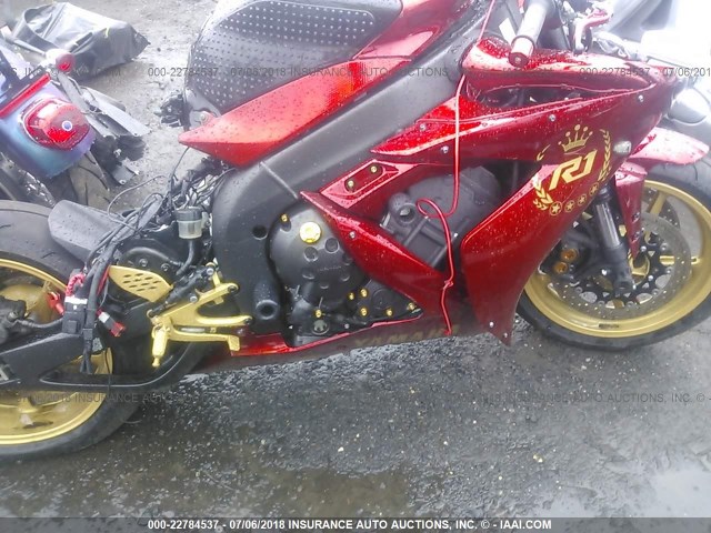 JYARN13E44A003176 - 2004 YAMAHA YZFR1 RED photo 8