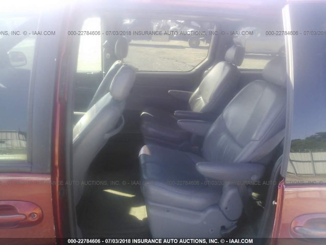 1B4GP74L9YB565934 - 2000 DODGE GRAND CARAVAN ES BURGUNDY photo 8