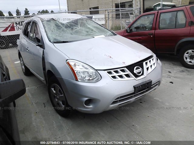 JN8AS5MT7CW292994 - 2012 NISSAN ROGUE S/SV SILVER photo 1
