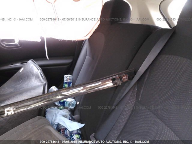 JN8AS5MT7CW292994 - 2012 NISSAN ROGUE S/SV SILVER photo 8