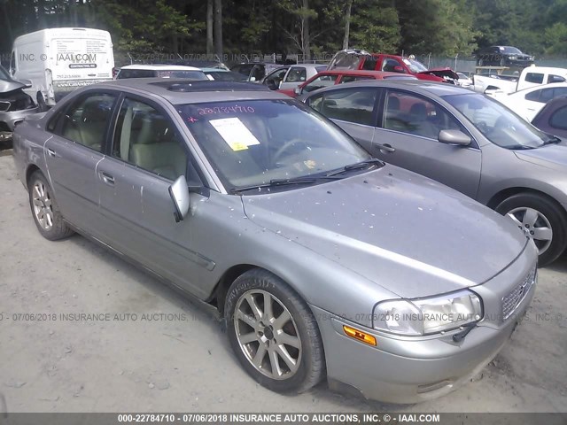 YV1TS59H841369339 - 2004 VOLVO S80 2.5T GRAY photo 1