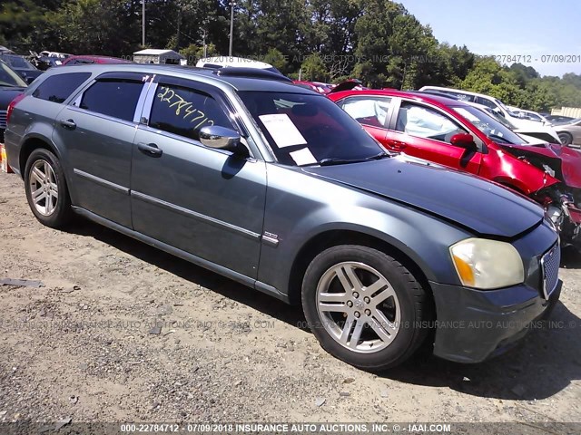 2D4GV58205H661245 - 2005 DODGE MAGNUM R/T GRAY photo 1