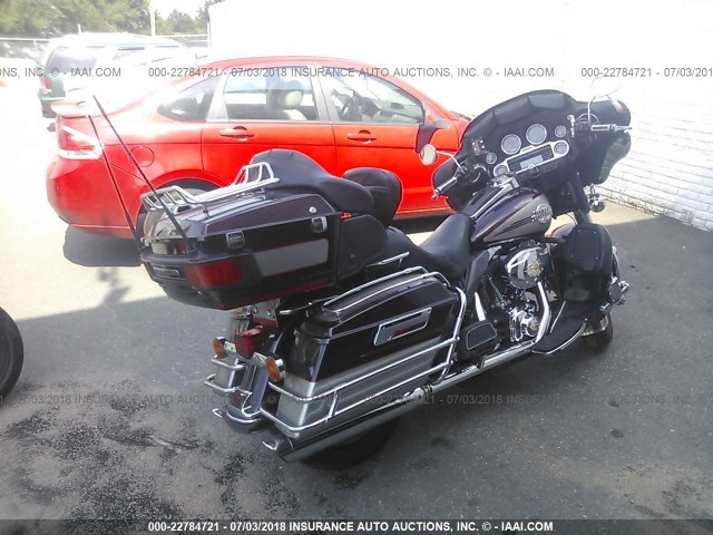 1HD1FC4117Y658170 - 2007 HARLEY-DAVIDSON FLHTCUI 栗色 照片 4