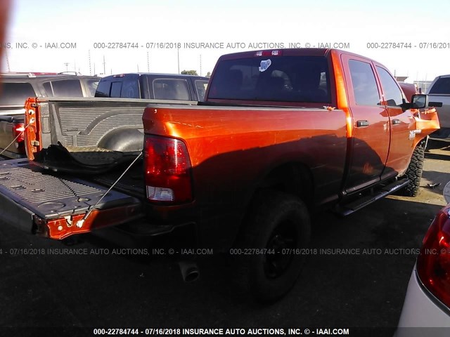 3C6TR5CT8DG611702 - 2013 RAM 2500 ST ORANGE photo 3