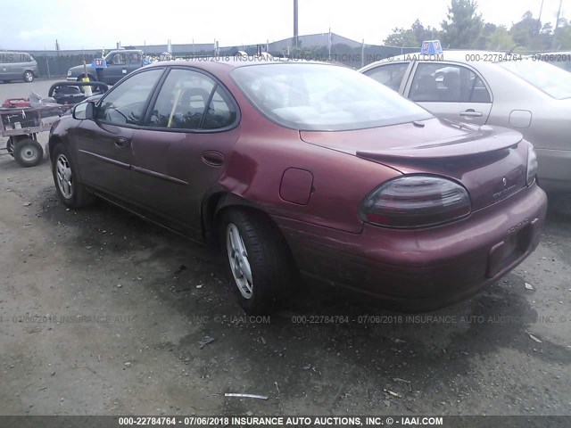 1G2WK52J83F173410 - 2003 PONTIAC GRAND PRIX SE BURGUNDY photo 3