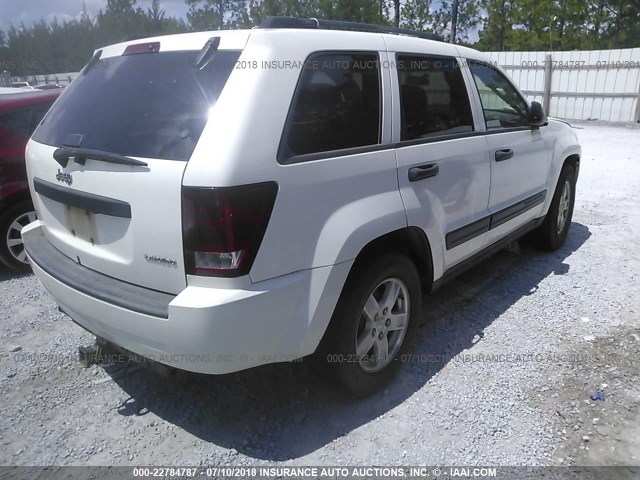 1J4GS48K35C664993 - 2005 JEEP GRAND CHEROKEE LAREDO/COLUMBIA/FREEDOM 白色 照片 4